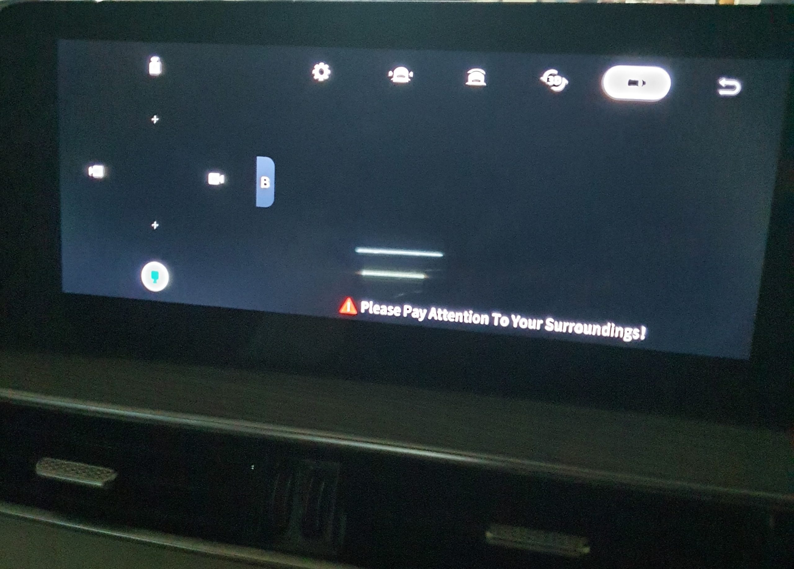 screen hitam omoda E5